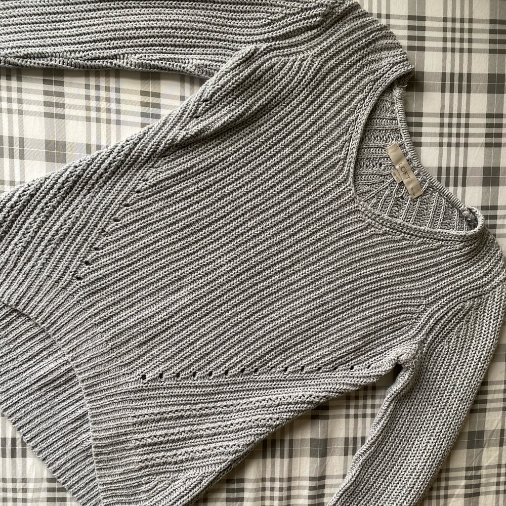 Grey Petite Loft Sweater